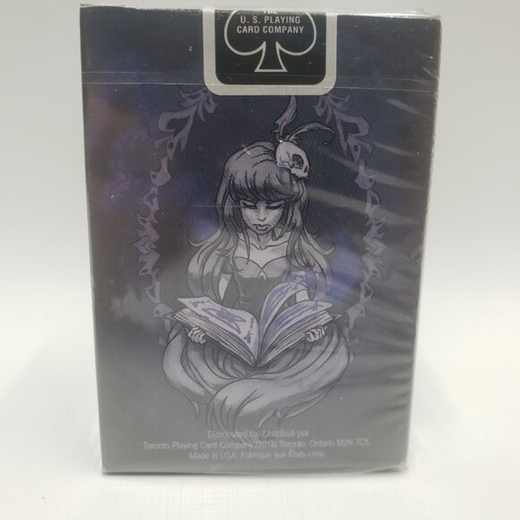 New Olde Bones Deck of the Dead Playing Cards US Playing Card Company Sealed - Picture 3 of 11